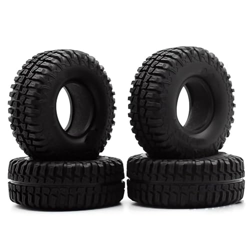 1/10 RC ホイール Amazon | INJORA RCタイヤとビードロックリム1.55inch RC